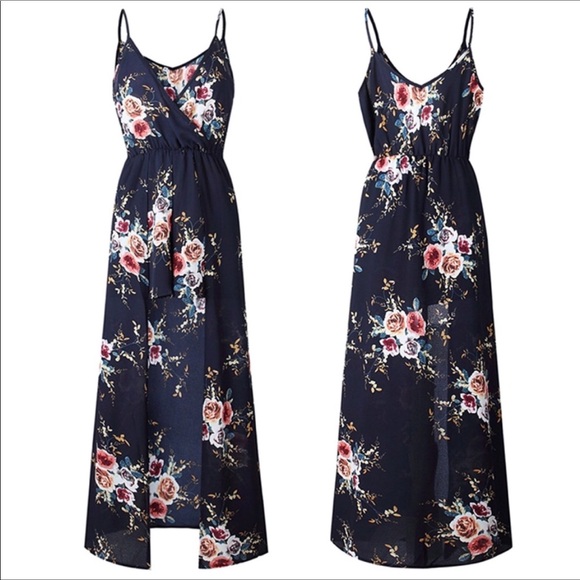 💐New💐JADE-Chic Floral Maxi Romper - Picture 3 of 5